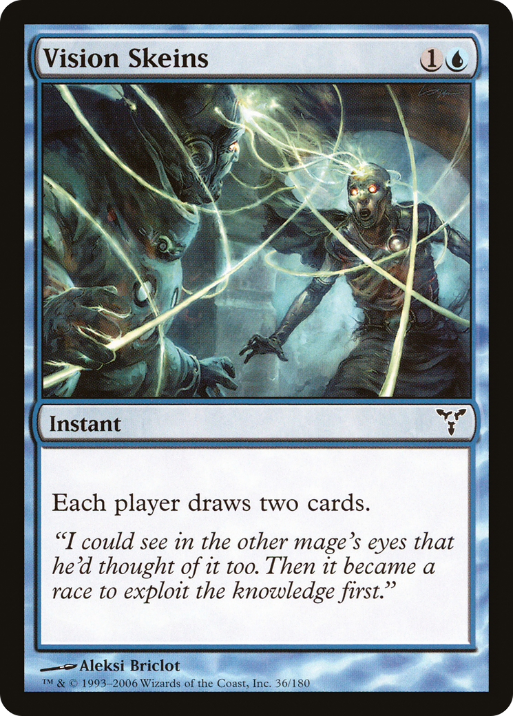 Vision Skeins (DIS-036) - Dissension Foil