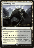 Shambling Vent (PRE-244S) - Battle for Zendikar Promos Foil