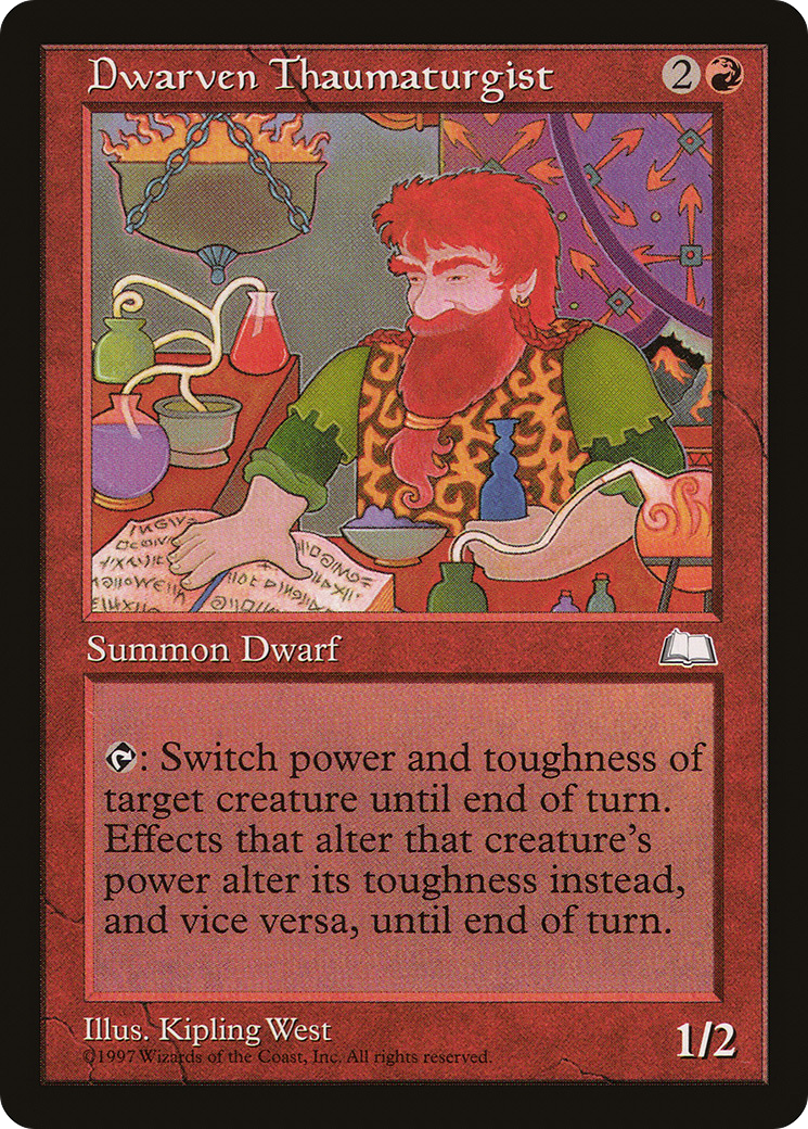 Dwarven Thaumaturgist (WTH-) - Weatherlight