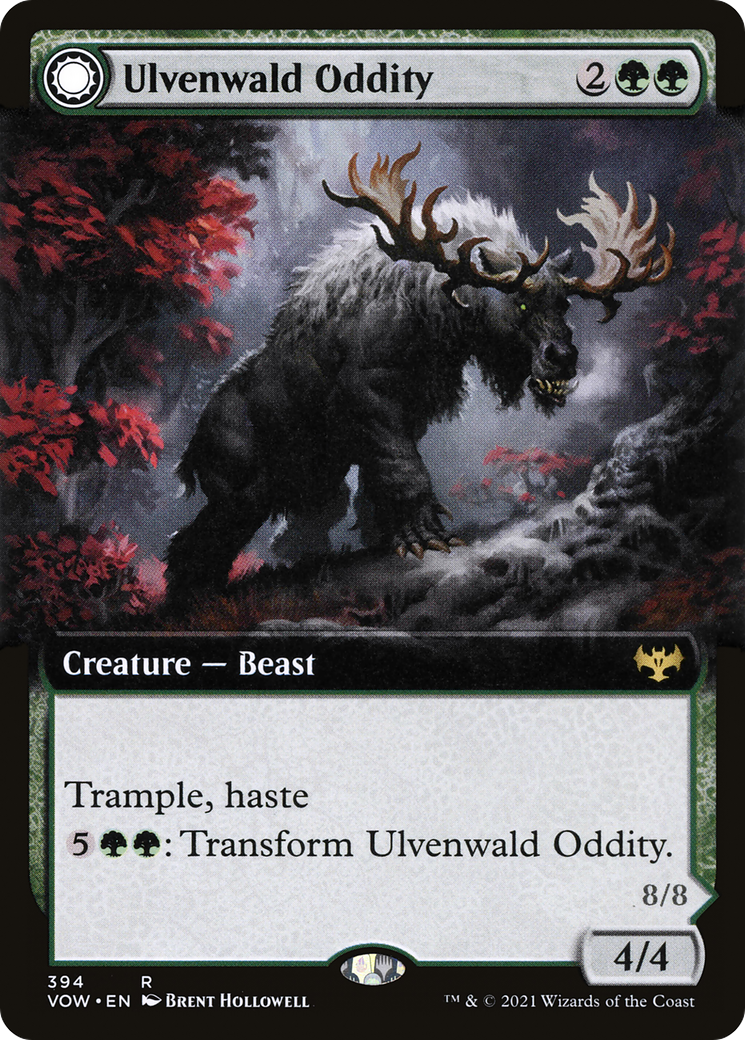 Ulvenwald Oddity (Extended Art) (VOW-394) - Innistrad: Crimson Vow: (Extended Art, Double Faced Transform)