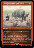 Divergent Transformations (Foil Etched) (CMM-534) - Commander Masters Foil