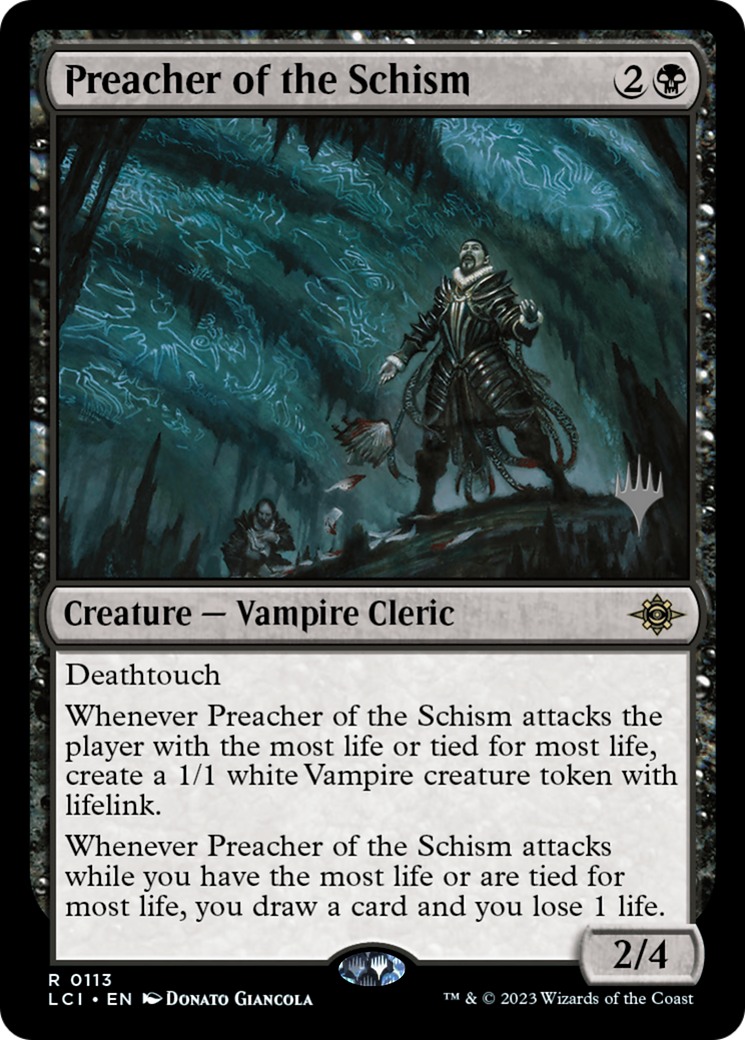 Preacher of the Schism (PPLCI-113) - The Lost Caverns of Ixalan Promos