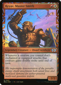 Reyav, Master Smith (Halo Foil) (MUL-187) - Multiverse Legends: (Showcase) Foil