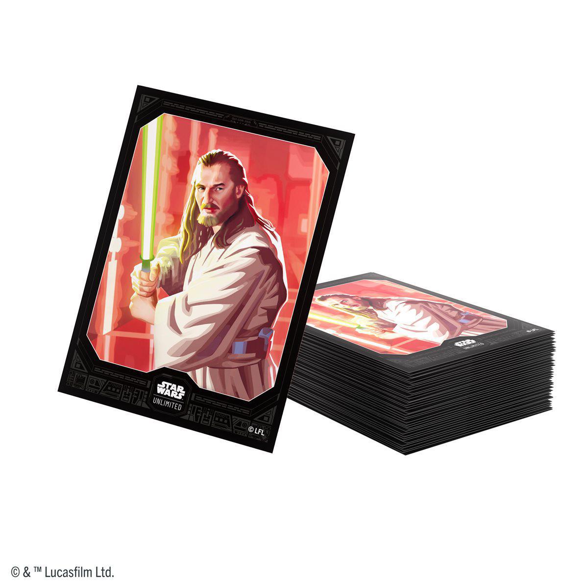Star Wars Unlimited Art Sleeves: Qui-Gon Jinn