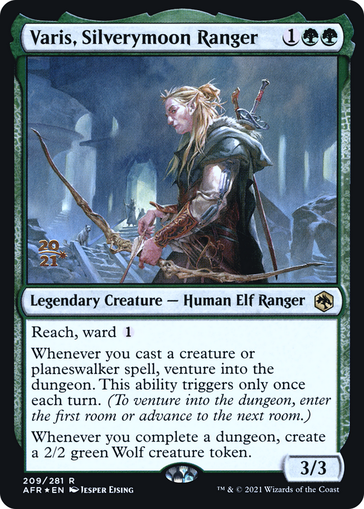 Varis, Silverymoon Ranger (PRE-209) - Adventures in the Forgotten Realms Promos Foil