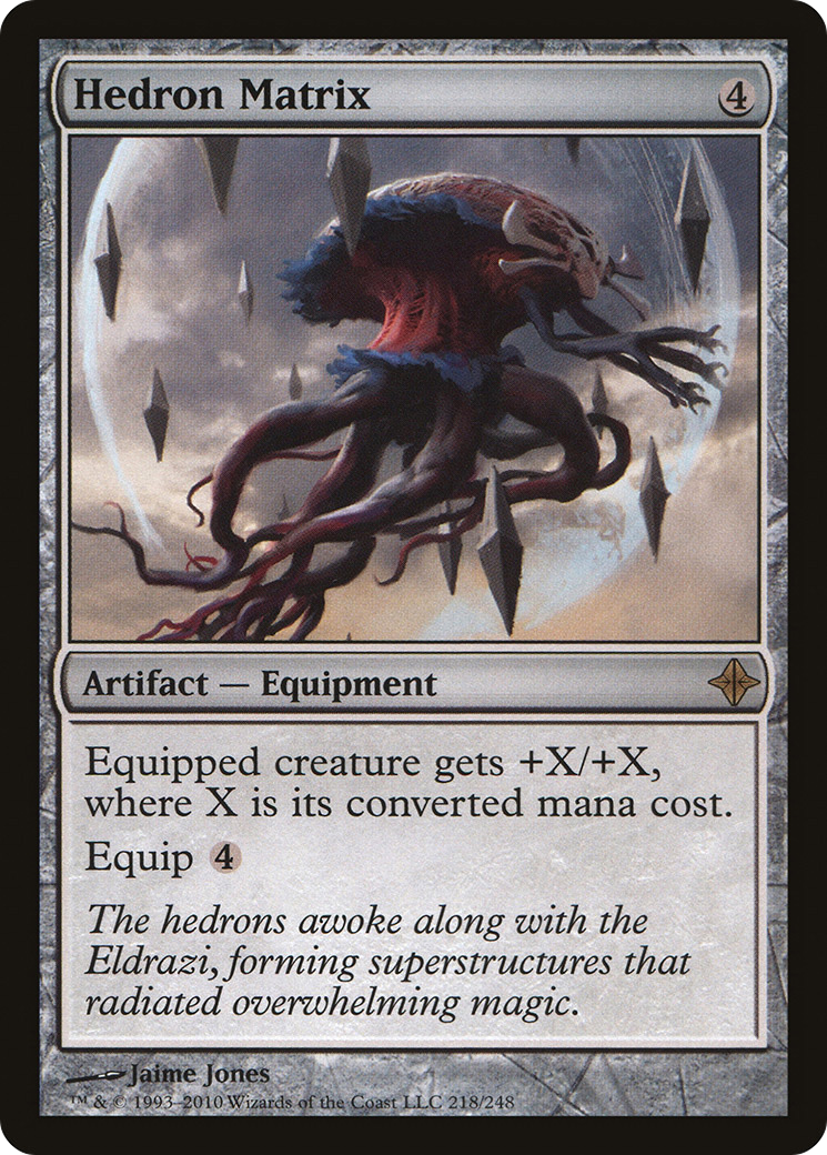 Hedron Matrix (ROE-218) - Rise of the Eldrazi Foil