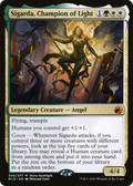 Sigarda, Champion of Light (PPMID-240) - Innistrad: Midnight Hunt Promos