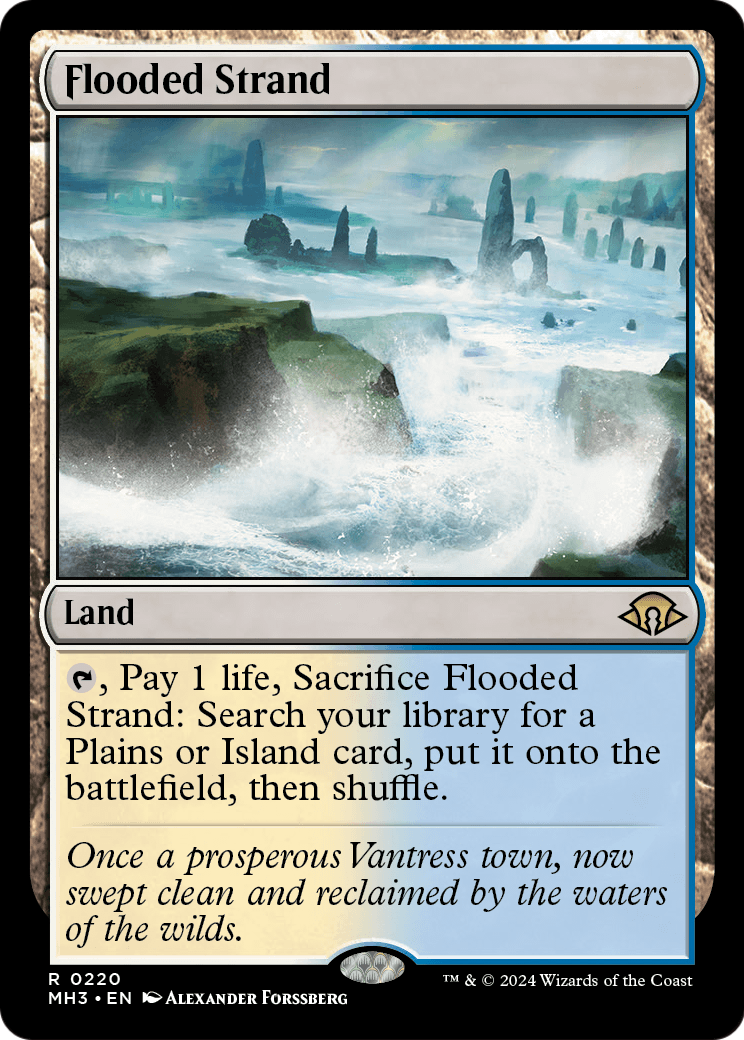 Flooded Strand (MH3-220) - Modern Horizons 3 Foil