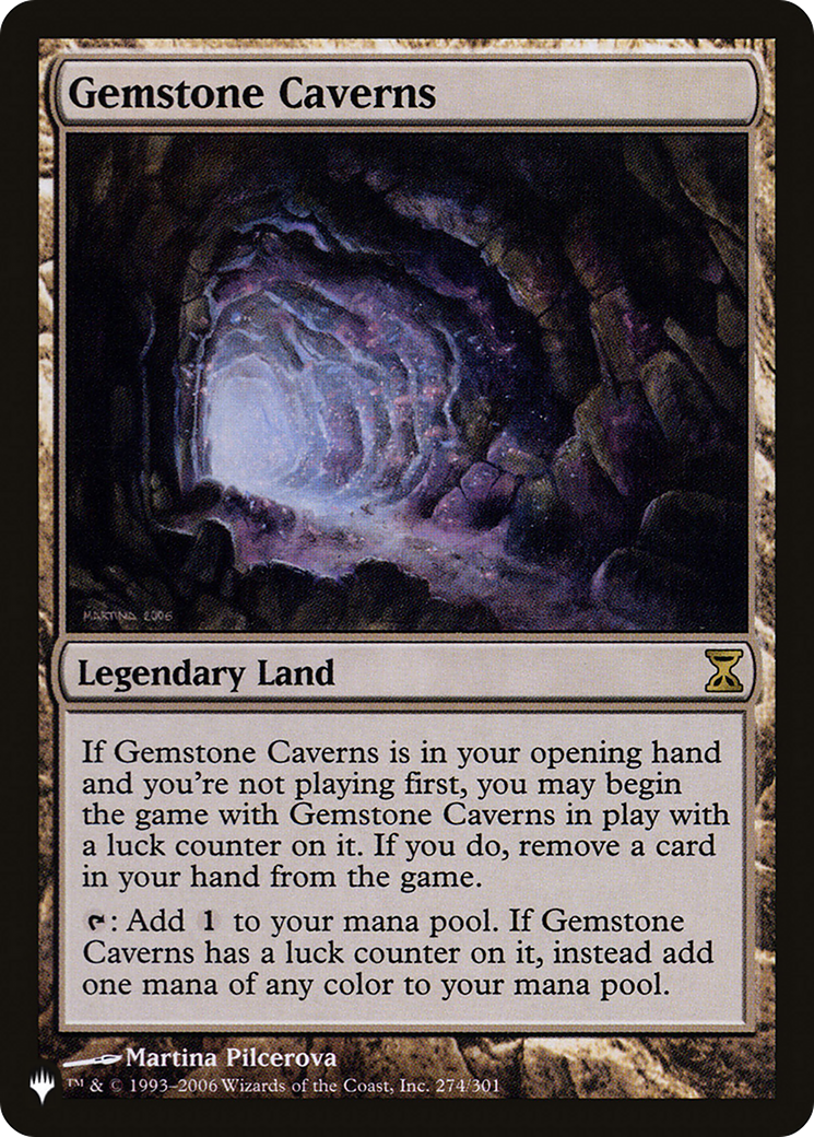 Gemstone Caverns (LIST-TSP-274) - The List