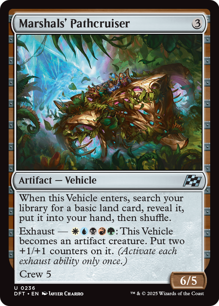 Marshals' Pathcruiser (DFT-236) - Aetherdrift Foil