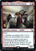 Krenko, Baron of Tin Street (PRE-135) - Murders at Karlov Manor Promos Foil