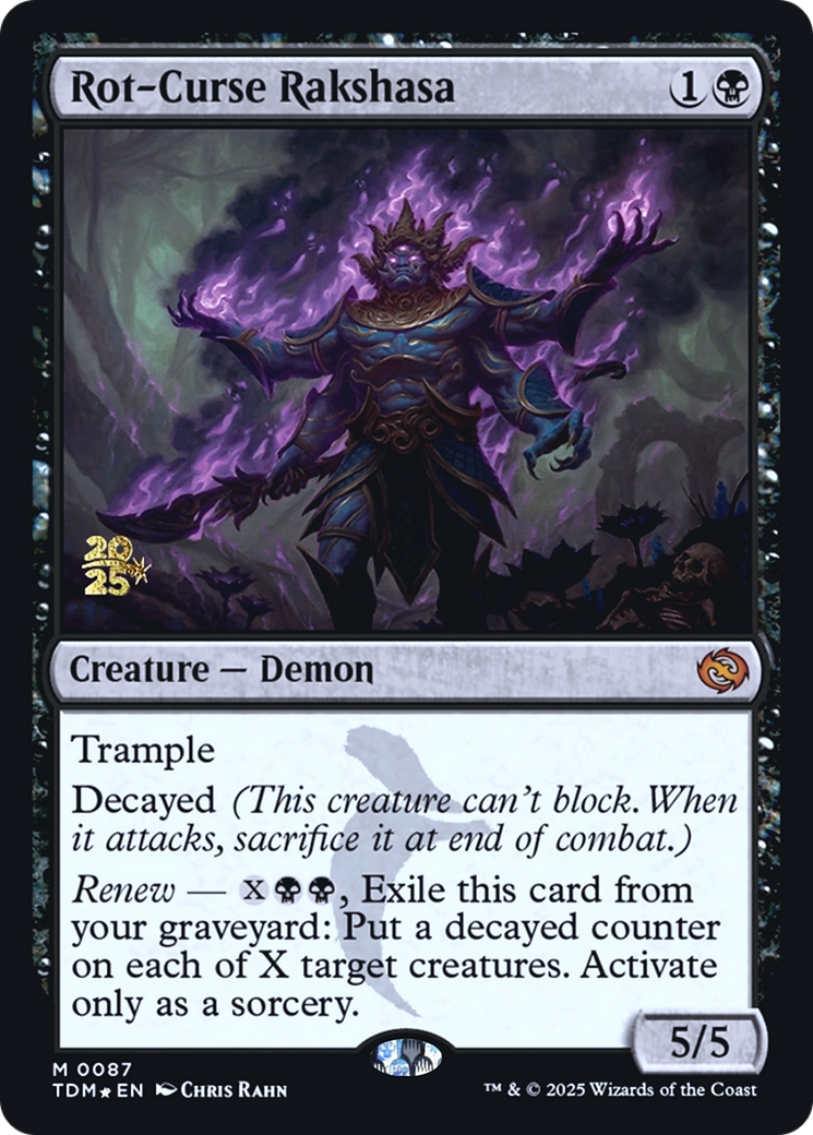 Rot-Curse Rakshasa (PRE-087) - Prerelease Cards Foil