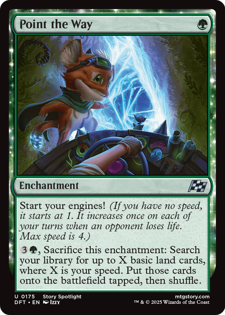 Point the Way (DFT-175) - Aetherdrift: (enchantment)