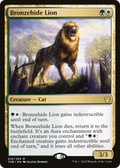 Bronzehide Lion (THB-210) - Theros Beyond Death