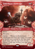 Emberheart Challenger (Showcase) (BLB-315) - Bloomburrow: (Showcase) (Borderless)