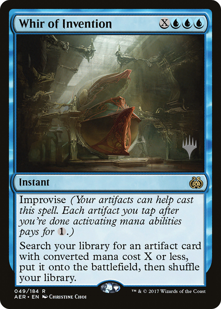 Whir of Invention (PPZNR-049) - Aether Revolt Promos Foil