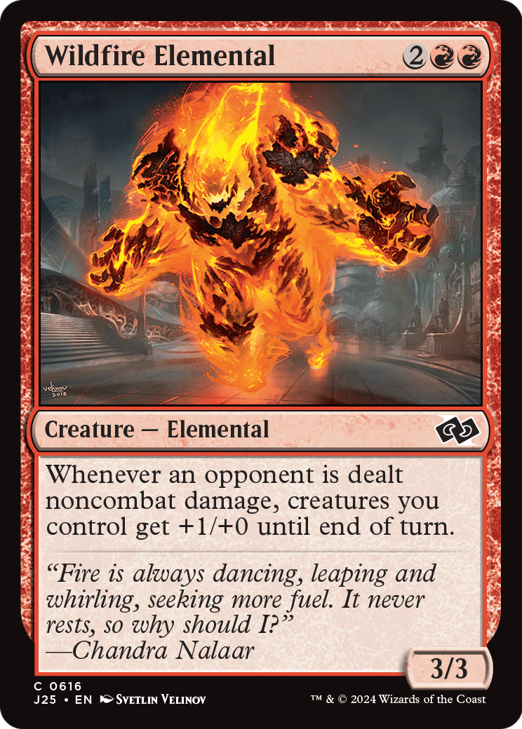 Wildfire Elemental (J25-616) - Foundations Jumpstart