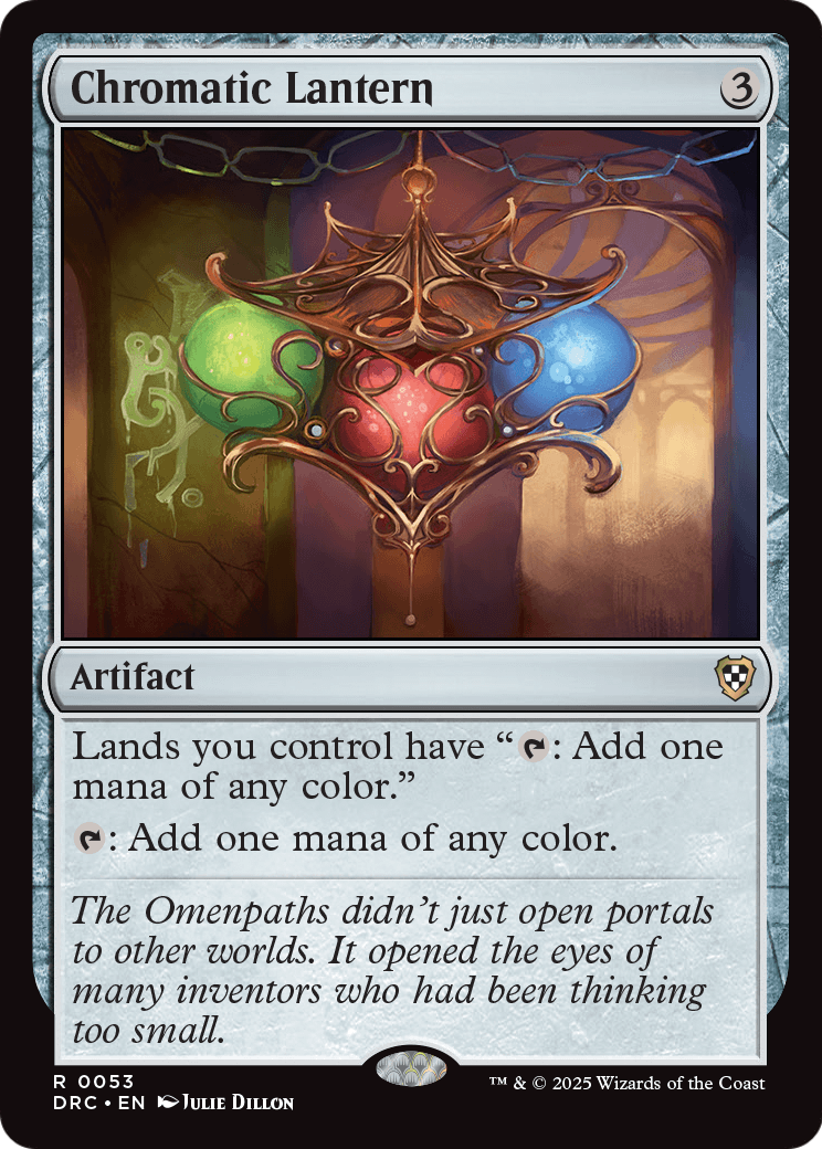 Chromatic Lantern (DRC-053) - Commander: Aetherdrift