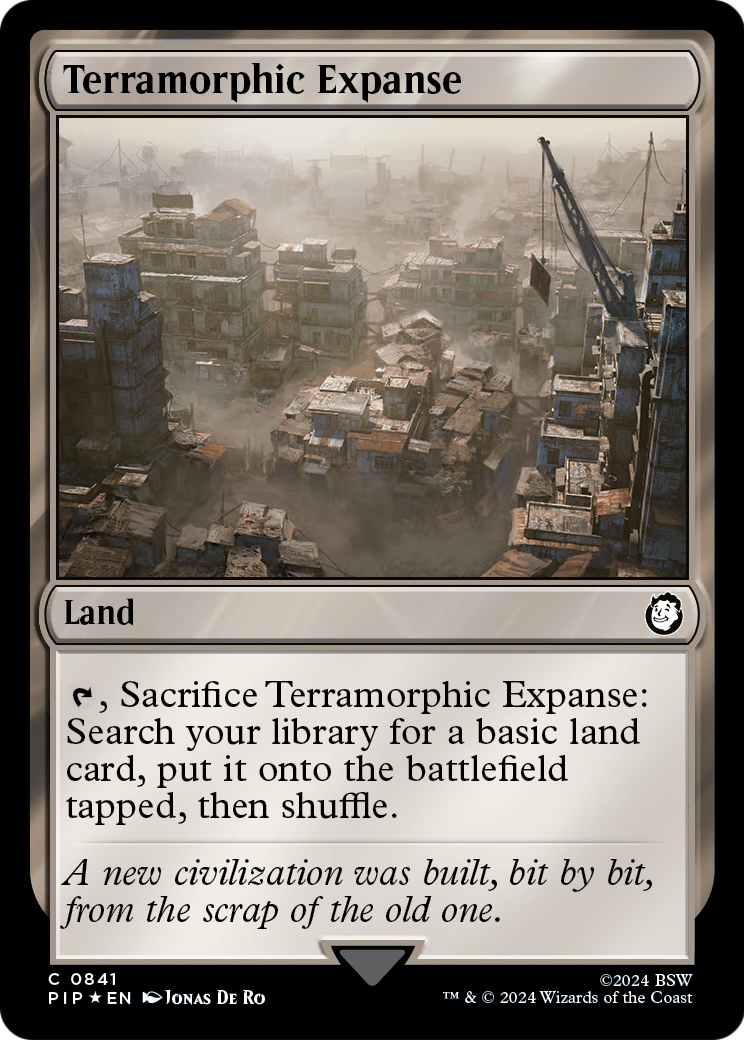 Terramorphic Expanse (Surge Foil) (PIP-841) - Fallout Foil