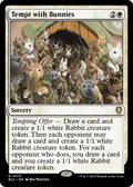 Tempt with Bunnies (BLC-013) - Bloomburrow Commander