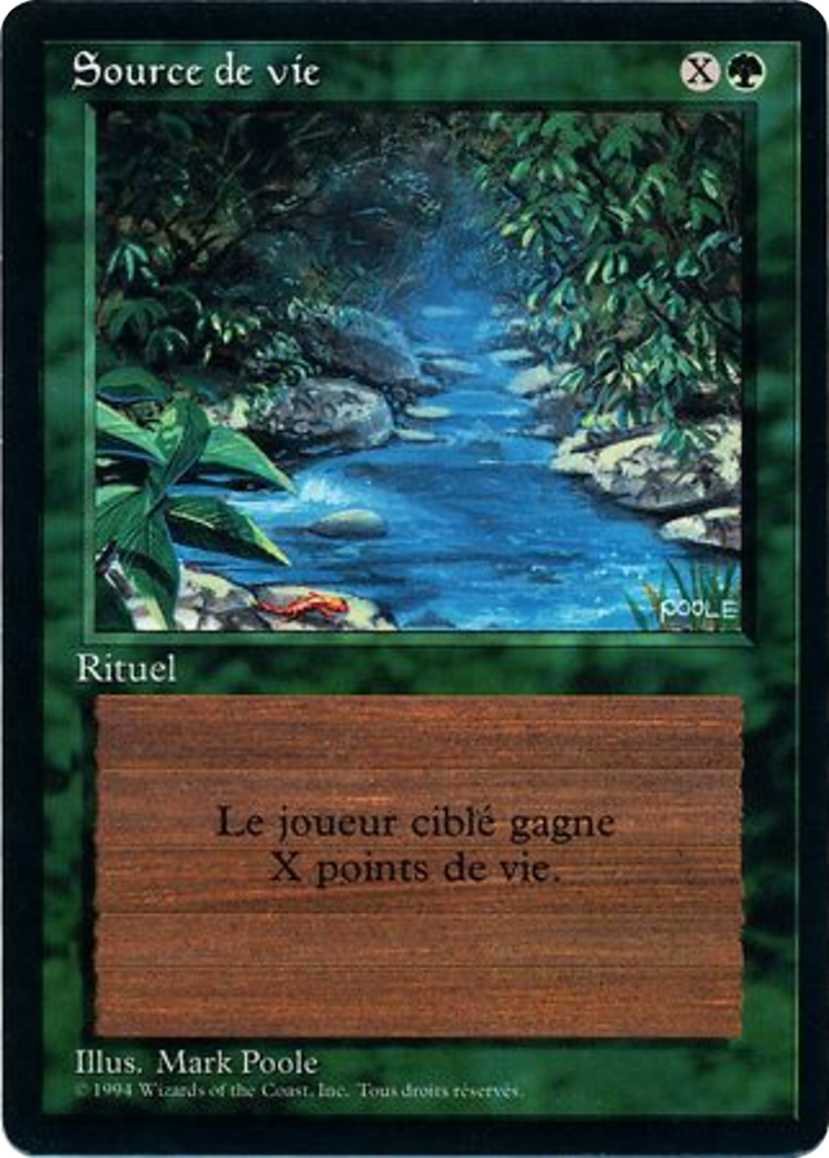 Stream of Life (FBB-) - Foreign Black Border