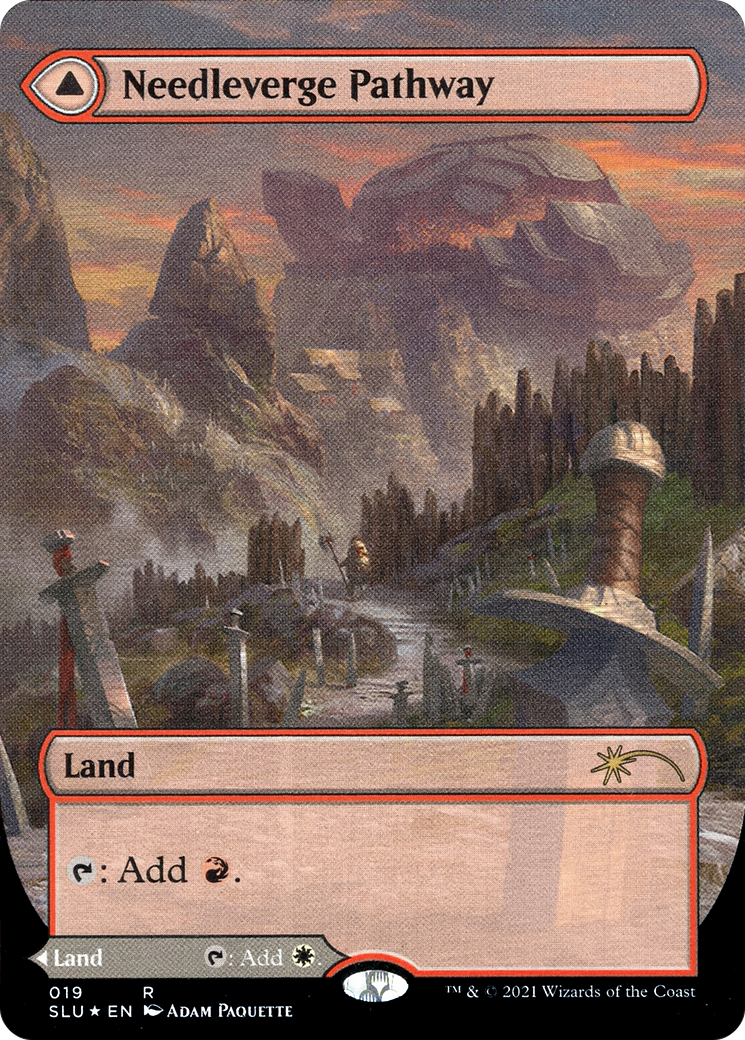 Needleverge Pathway (Borderless) (SLU-019) - Secret Lair: Ultimate Edition: (Showcase) Foil