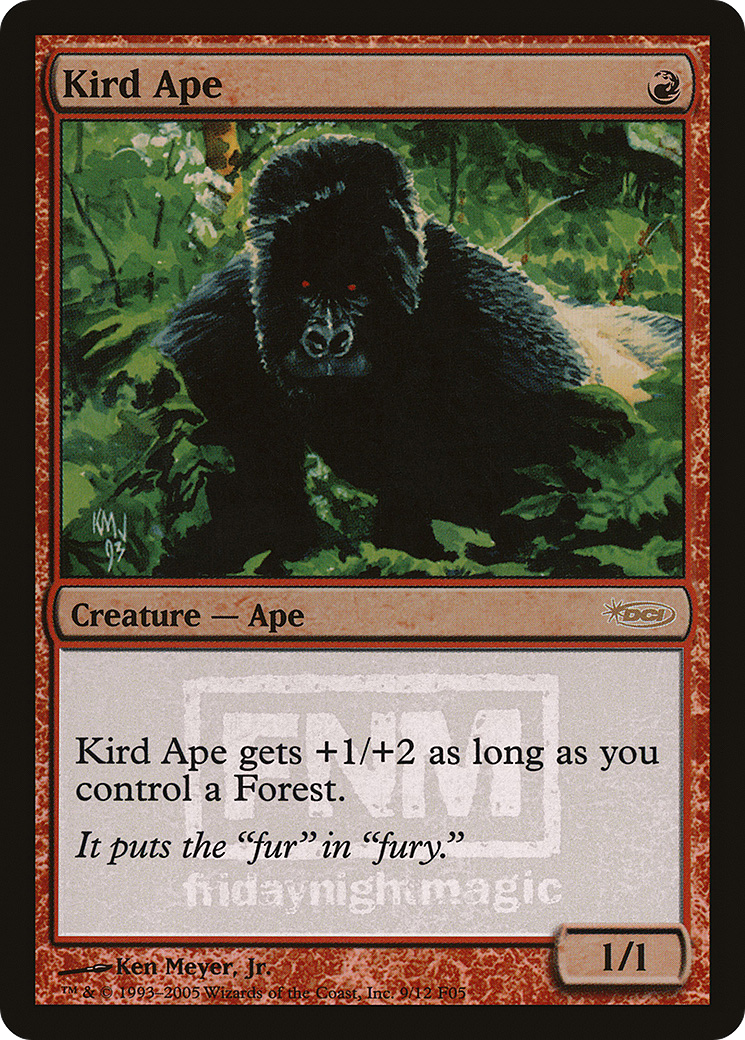 Kird Ape (FNM-) - Friday Night Magic 2005 Foil