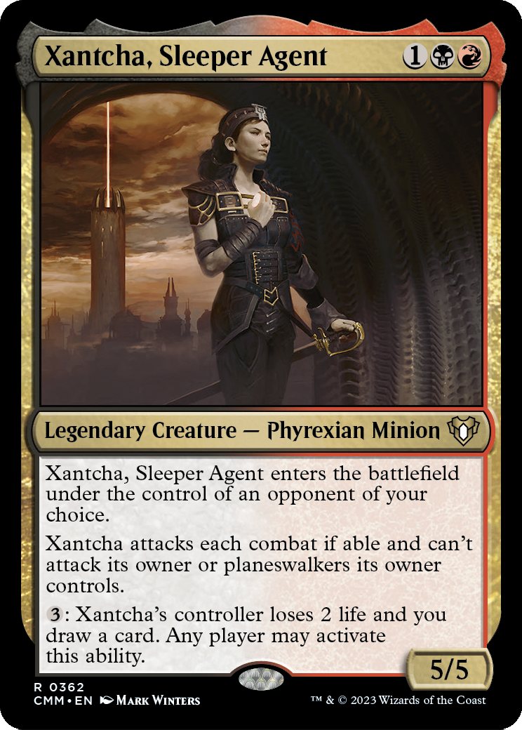 Xantcha, Sleeper Agent (CMM-362) - Commander Masters Foil