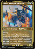 Derevi, Empyrial Tactician (Foil Etched) (CMR-518) - Commander Legends Foil
