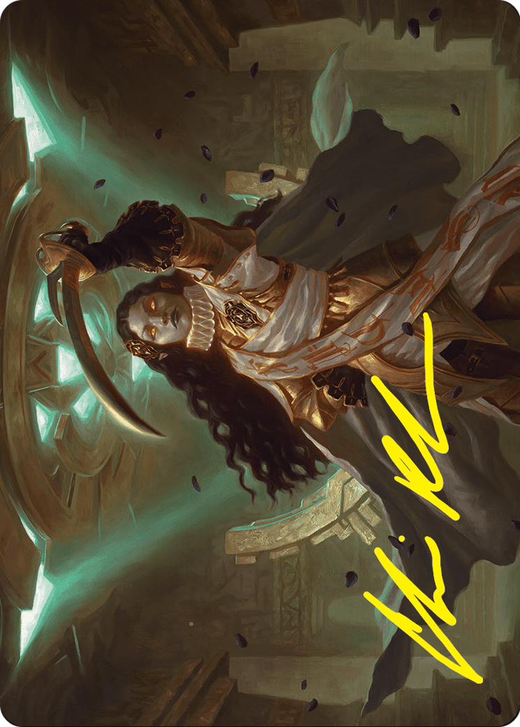 Elenda, Saint of Dusk // Elenda, Saint of Dusk (AFDN-015) - Foundations Art Series (Borderless)