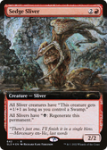 Sedge Sliver (Extended Art) (SLD-642) - Secret Lair Drop: (Extended Art) Foil