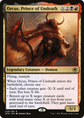 Orcus, Prince of Undeath (AFR-229) - Adventures in the Forgotten Realms Foil