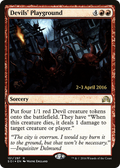 Devils' Playground (PRE-151S) - Shadows over Innistrad Promos Foil