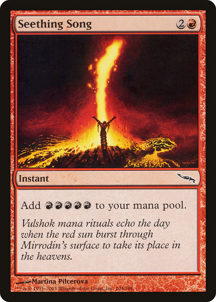 Seething Song (MRD-104) - Mirrodin