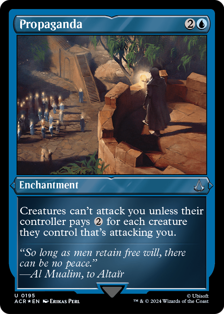 Propaganda (Foil Etched) (ACR-195) - Assassin's Creed Foil