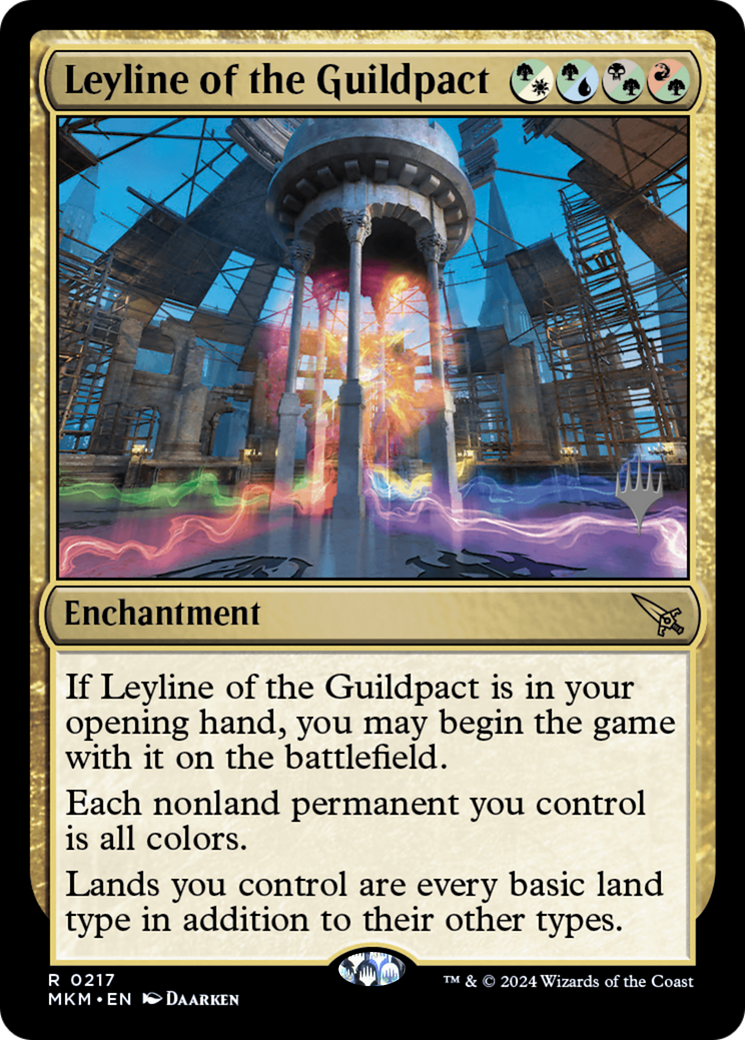 Leyline of the Guildpact (PPMKM-217) - Murders at Karlov Manor Promos Foil