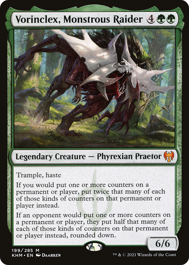 Vorinclex, Monstrous Raider (KHM-199) - Kaldheim Foil