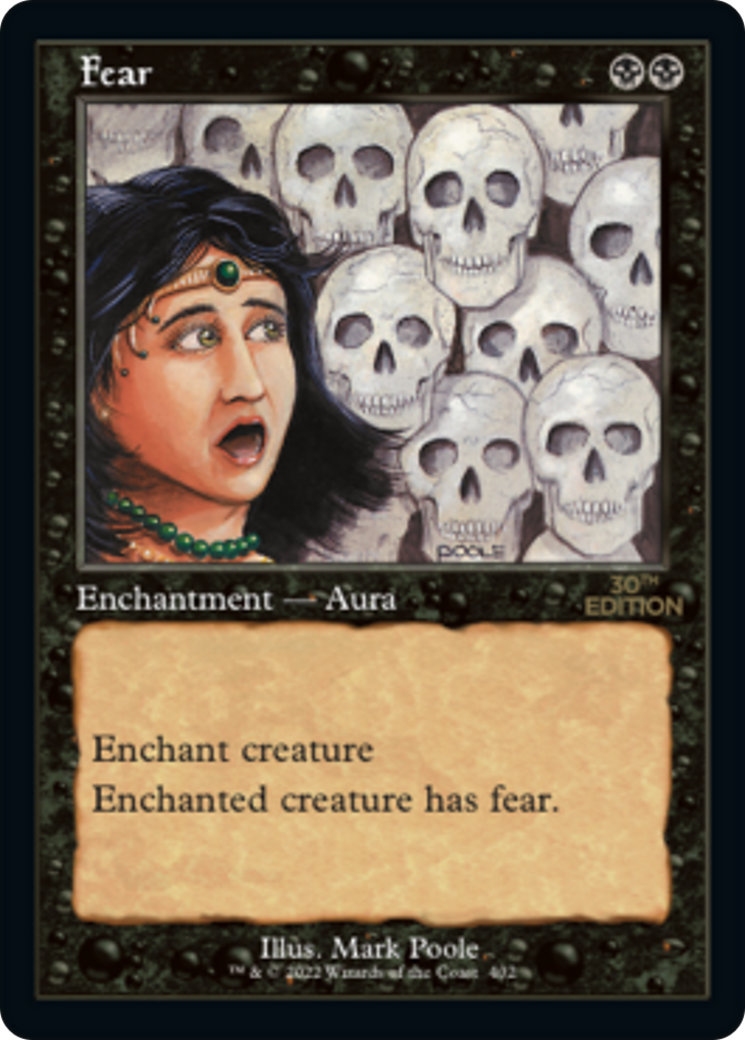 Fear (Retro Frame) (30A-402) - 30th Anniversary Edition