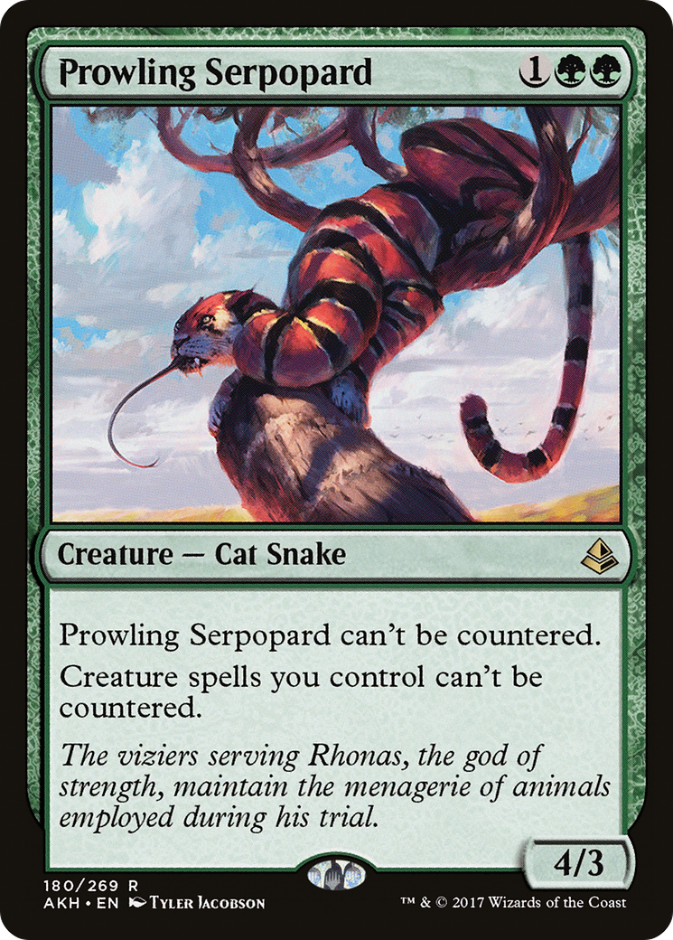 Prowling Serpopard (AKH-180) - Amonkhet