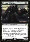 Diregraf Colossus (PRE-107S) - Shadows over Innistrad Promos Foil