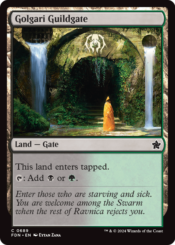 Golgari Guildgate (FDN-689) - Foundations