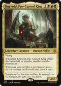 Korvold, Fae-Cursed King (ELD-329) - Throne of Eldraine Foil