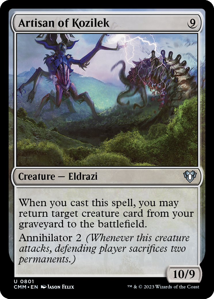 Artisan of Kozilek (CMM-801) - Commander Masters