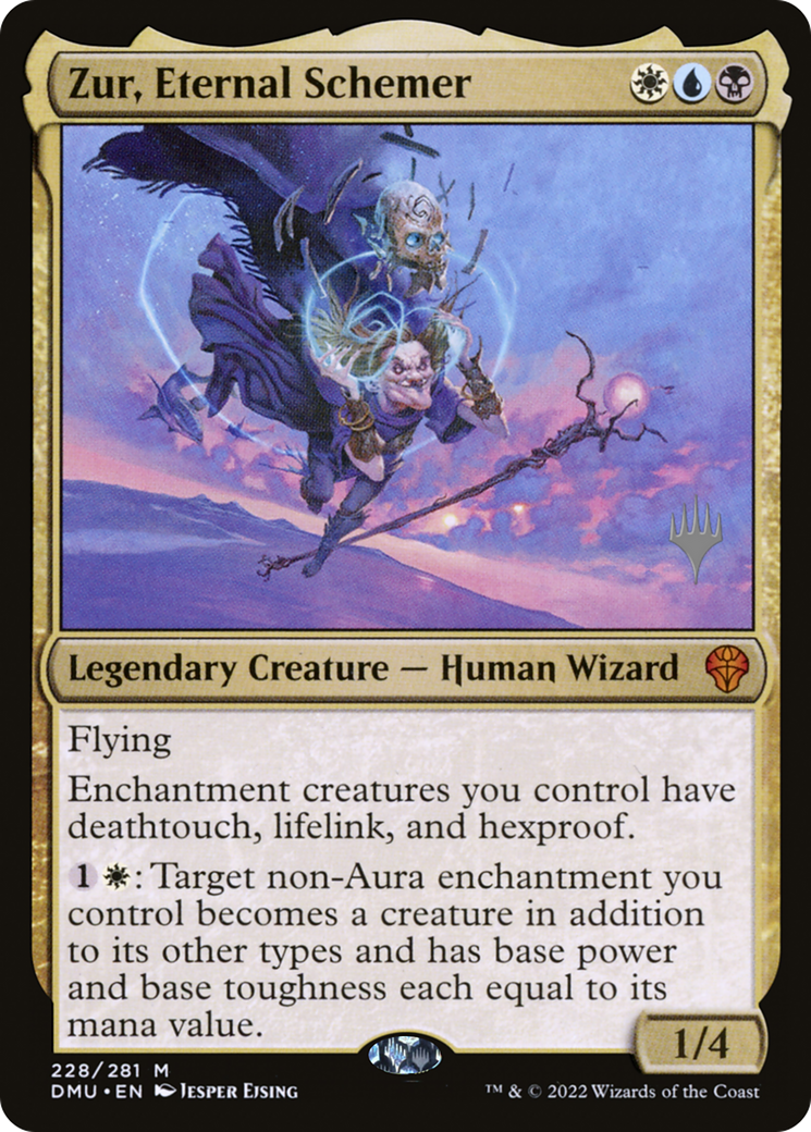 Zur, Eternal Schemer (PPDMU-228) - Dominaria United Promos Foil