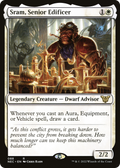 Sram, Senior Edificer (NEC-088) - Neon Dynasty Commander