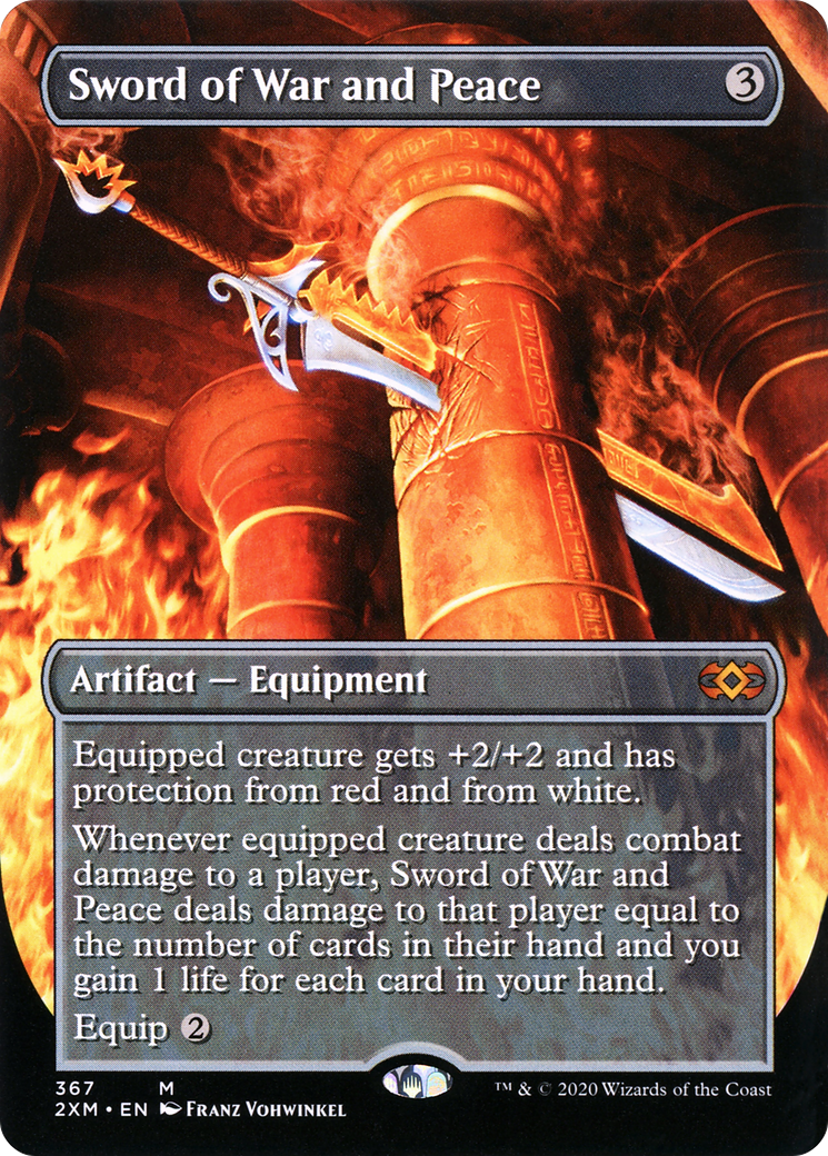 Sword of War and Peace (Borderless) (2XM-367) - Double Masters