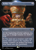 Aether Vial (Borderless) (2X2-391) - Double Masters 2022 Foil