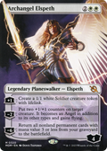 Archangel Elspeth (Borderless) (MOM-320) - March of the Machine Foil