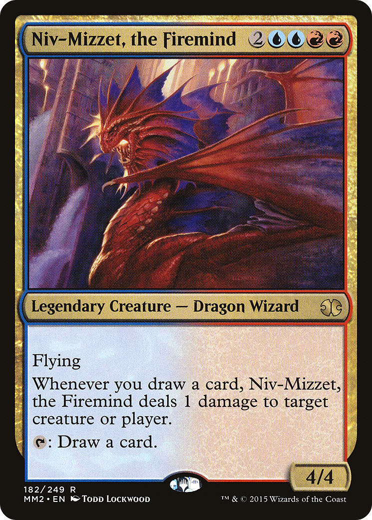 Niv-Mizzet, the Firemind (MM2-182) - Modern Masters 2015