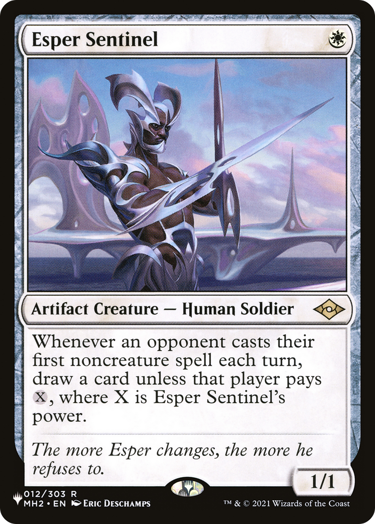 Esper Sentinel (LIST-MH2-12) - The List